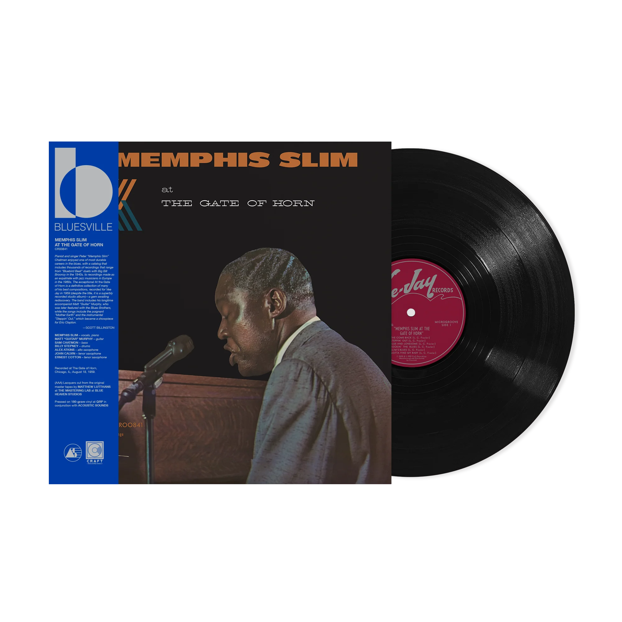 Memphis Slim - At The Gate of Horn (Bluesville Series)