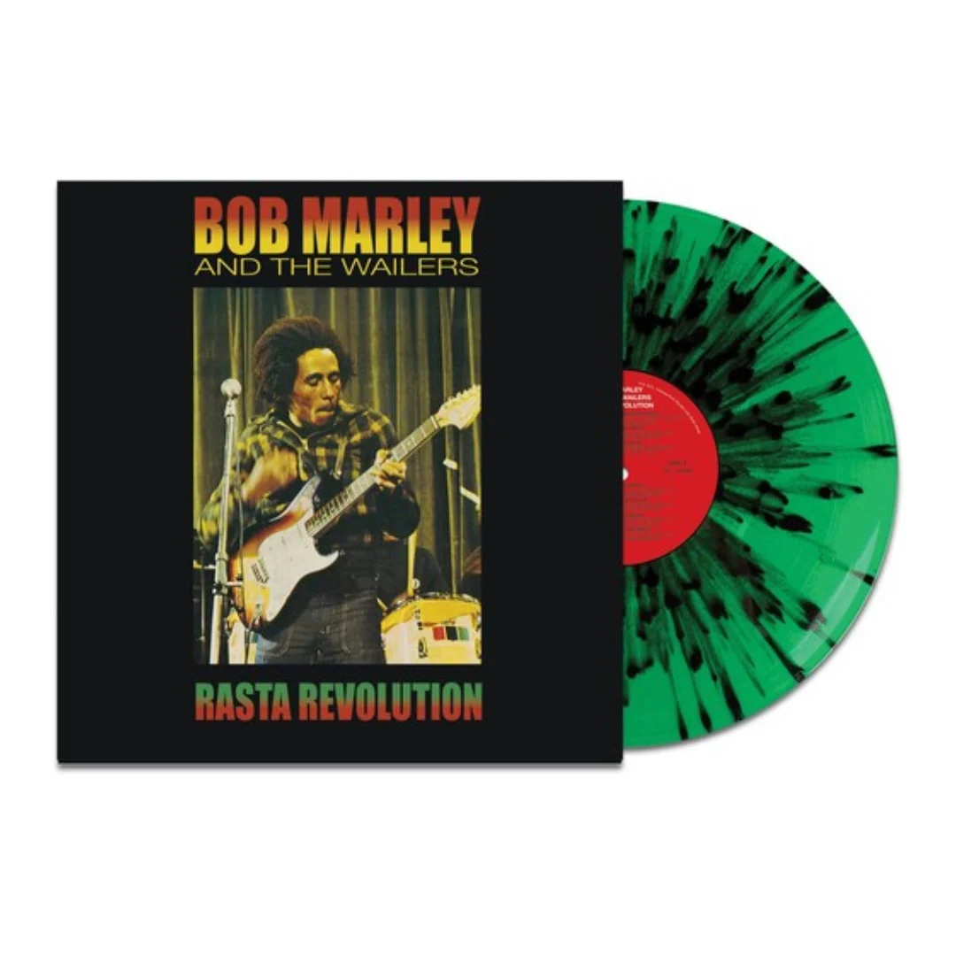 Bob Marley - Rasta Revolution [Green/Black Splatter] - Image 2