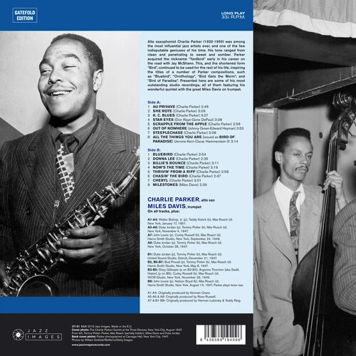 Charlie Quintet Parker - Bluebird - Image 2