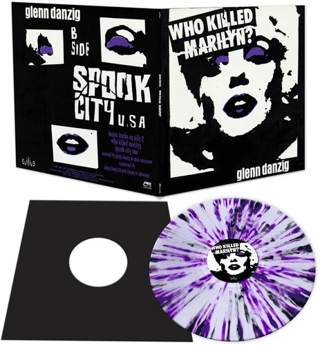 Glenn Danzig - Who Killed Marilyn? [White/Purple/Black Splatter] - Image 2