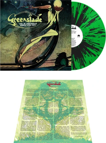 Greenslade - Live In Stockholm - March 10th, 1975 [Green/Black Splatter]