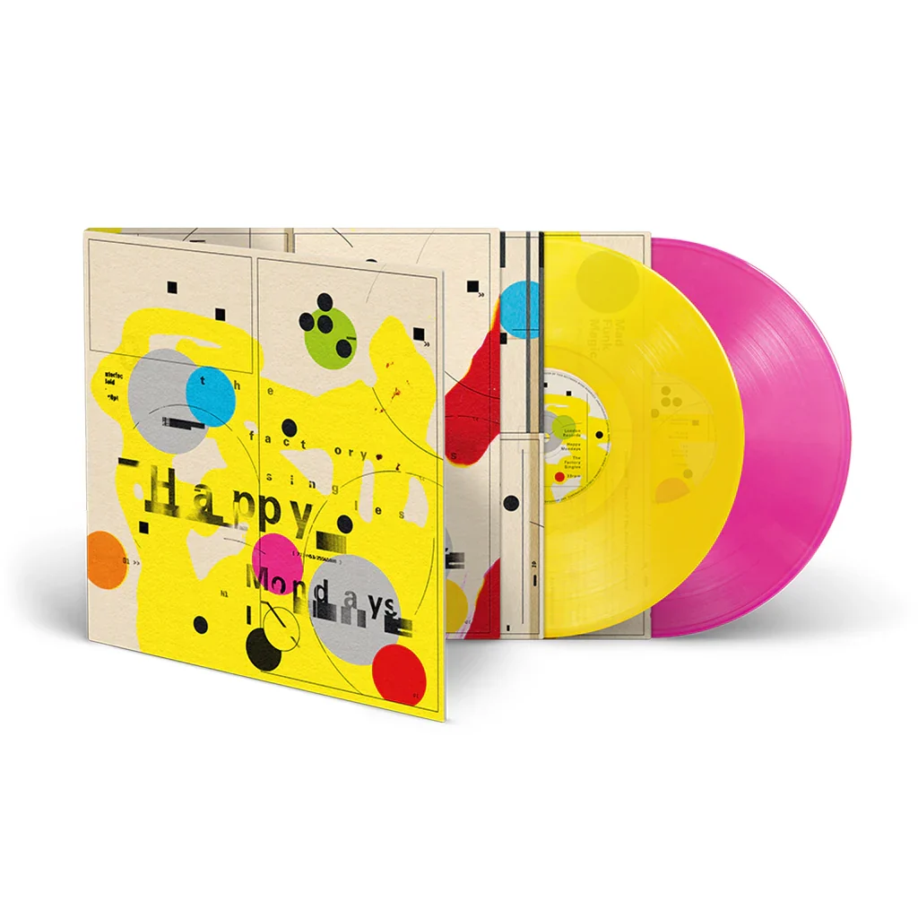Happy Mondays - The Factory Singles (Best Of) [2LP Yellow & Magenta]