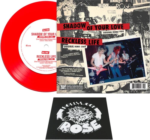 Hollywood Rose - Shadow Of Your Love / Reckless Life (red) - Image 2