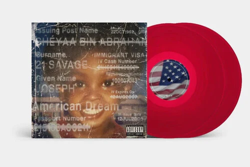 21 Savage - american dream [Red 2LP] - Image 2
