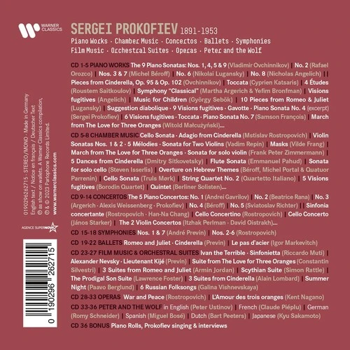 Prokofiev Edition - Prokofiev Edition (Box Set) - Image 3