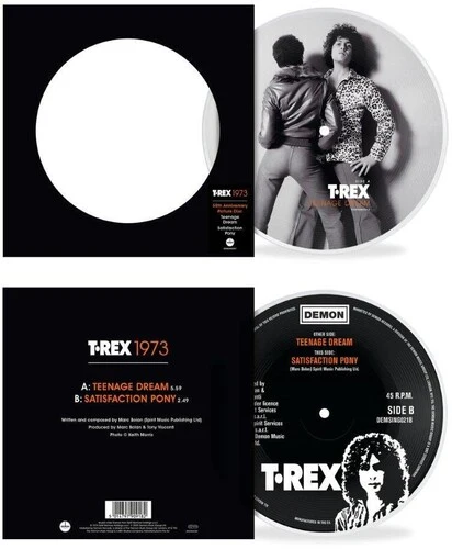 T. Rex - Teenage Dream: 50th Anniversary [Limited Picture Disc 7-Inch]