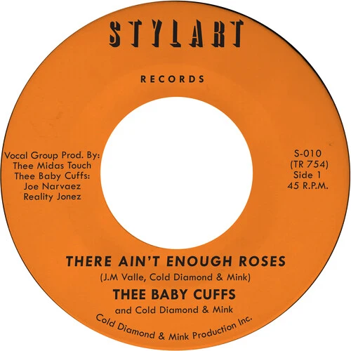 Thee Baby Cuffs - There Ain't Enough Roses - Orange