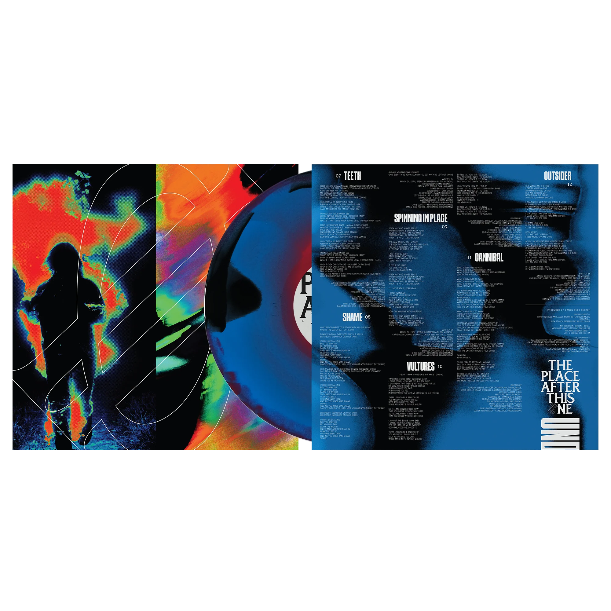 Underoath - The Place After This One [Black + Blue Red Swirl] - Image 6