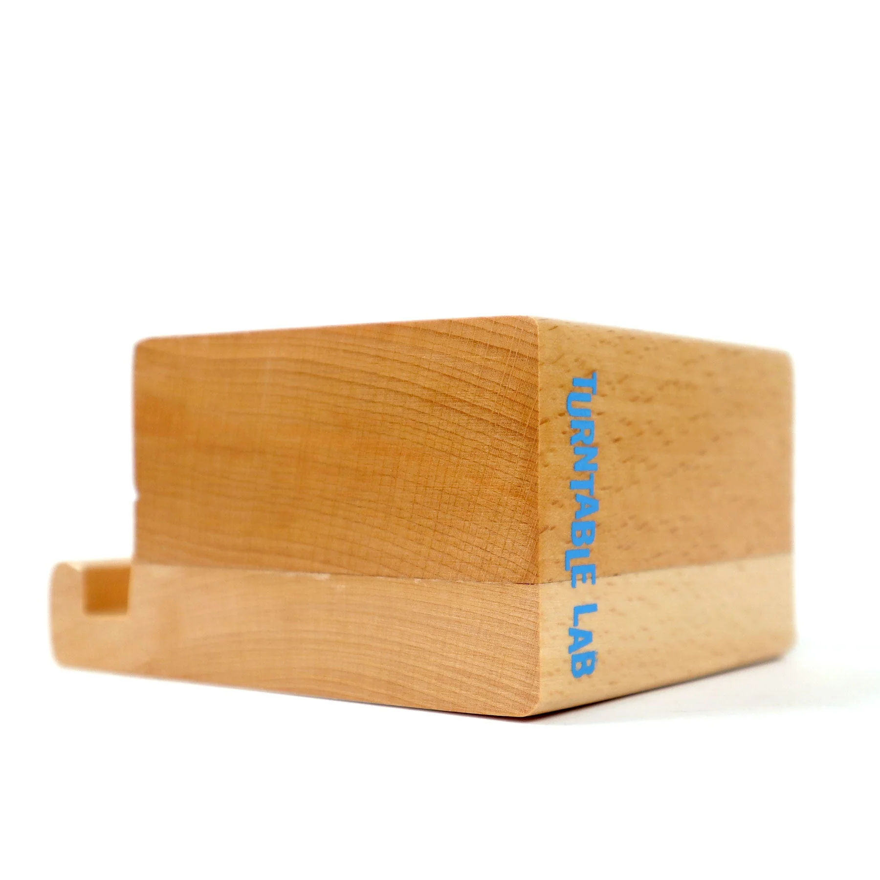 Wood Block Record Display / Natural Wood - Image 4